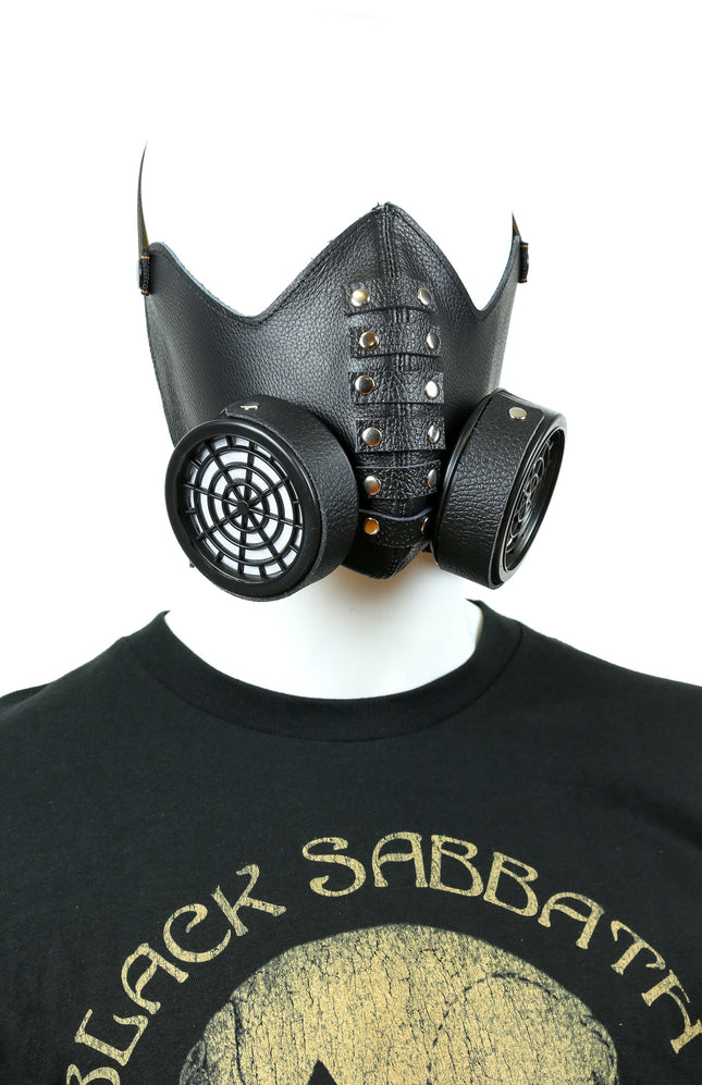 MK133 LEATHER STRAP RESPIRATOR MASK