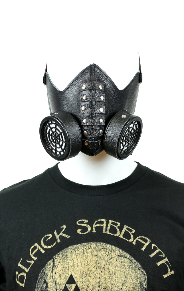 MK133 LEATHER STRAP RESPIRATOR MASK