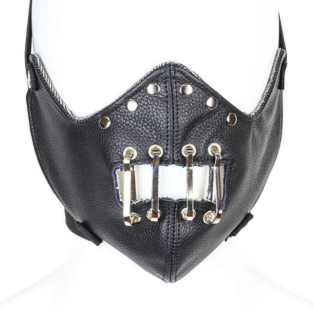 MK135 LEATHER HANNIBAL LECTER MASK
