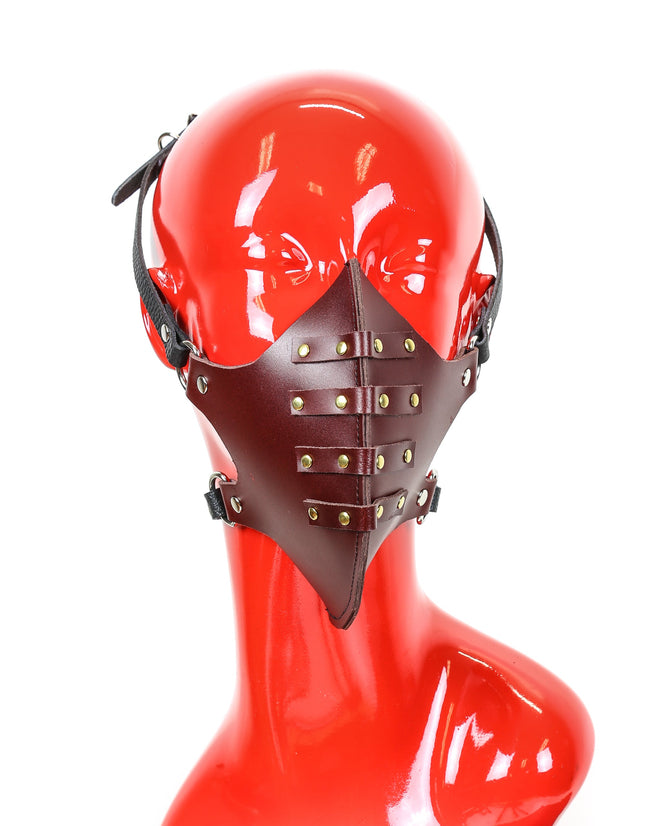 MK144 LEATHER STRAP MASK