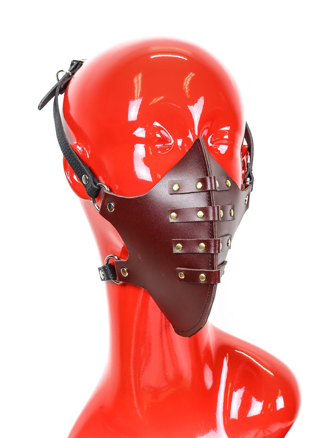 MK144 LEATHER STRAP MASK