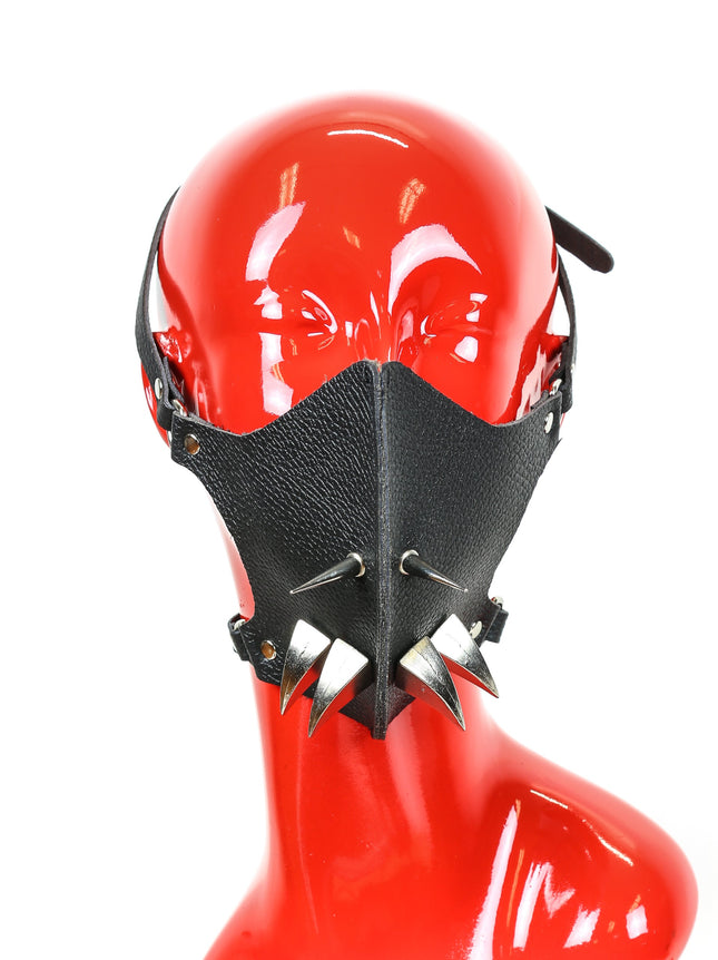 MK145 CLAW SPIKE LEATHER MASK
