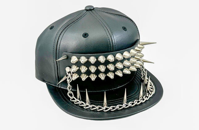 HT150UK77  3 LIGHT RING VEGAN HAT