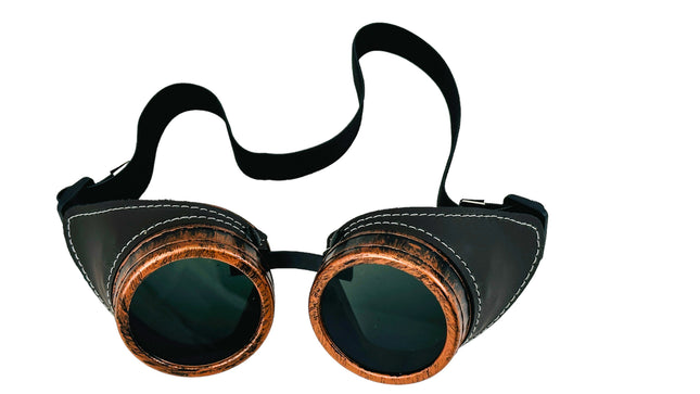 G505LATIGO BROWN GENUINE LEATHER GOGGLES