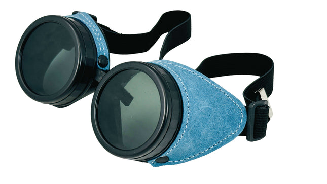 G505DN-DENIM GENUINE LEATHER GOGGLES