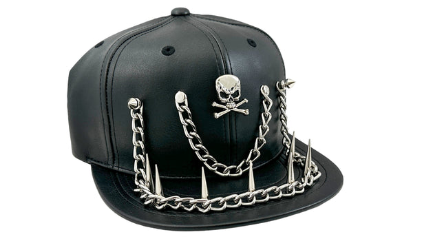 HT150SKL  3 LIGHT RING VEGAN HAT
