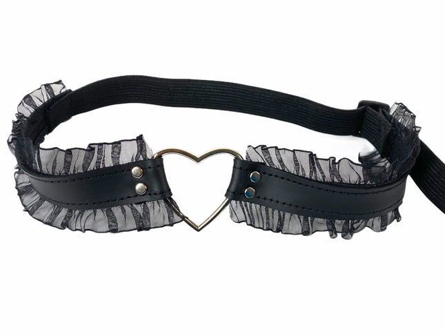 FL151 HEART LEG/ THIGH HARNESS ELASTIC BACK