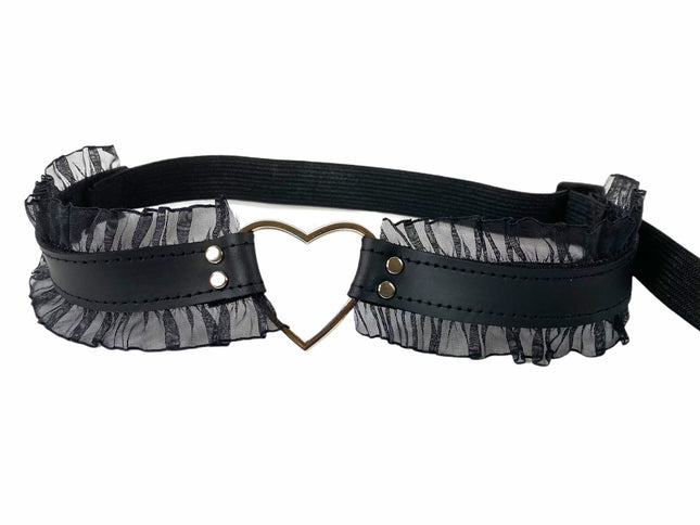 FL151 HEART LEG/ THIGH HARNESS ELASTIC BACK