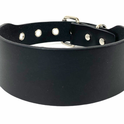 CK100 GENUINE LEATHER PLAIN CHOKER