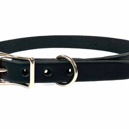 CK100 GENUINE LEATHER PLAIN CHOKER