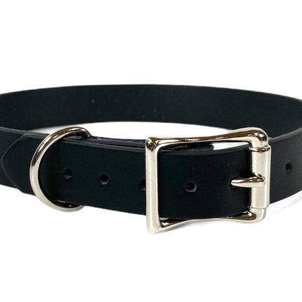 CK100 GENUINE LEATHER PLAIN CHOKER