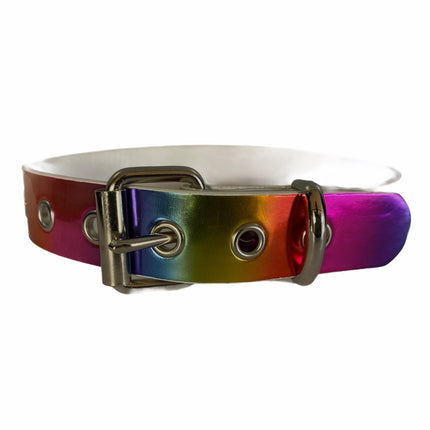CK100 PLAIN RAINBOW CHOKER