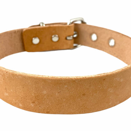 CK100 GENUINE LEATHER PLAIN CHOKER