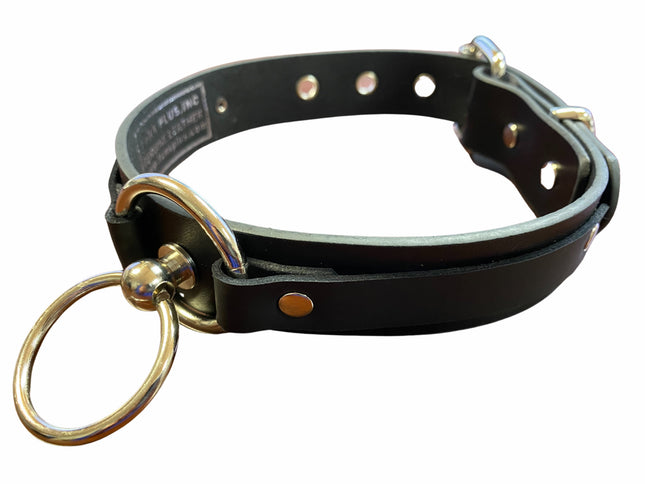 FC656 DOUBLE RING SUB BONDAGE COLLAR