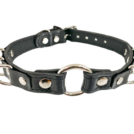FC366 PATENT RING D RING CHOKER