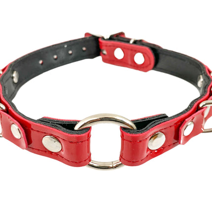 FC366 PATENT RING D RING CHOKER