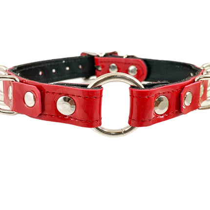 FC366 PATENT RING D RING CHOKER
