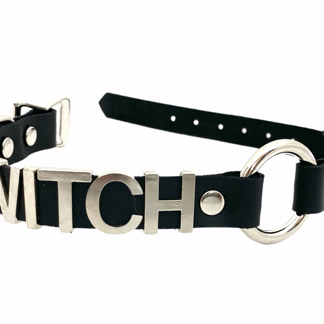 FC870SIL  O RING  STAINLESS STEEL LETTER WORDS ID NAME CHOKER