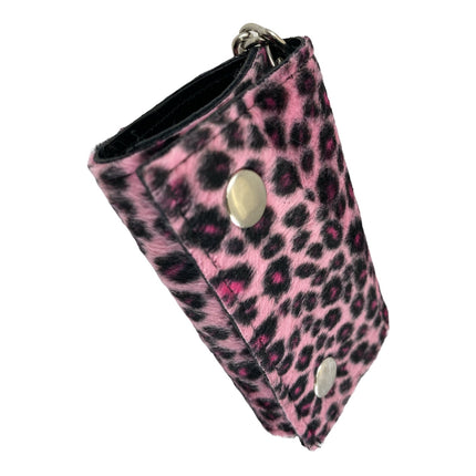 WF-LEO   FUZZY LEOPARD WALLET