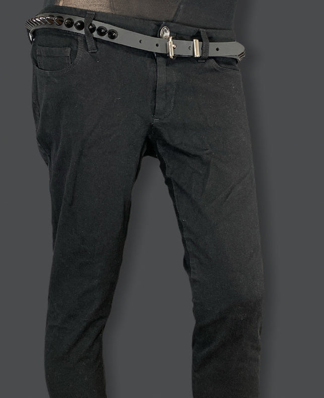 BT522-BS SINGLE ROW UK77 STUDDED BELT