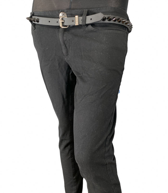 BT522-BS SINGLE ROW UK77 STUDDED BELT