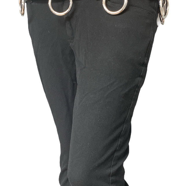 BT114  1 3/4" WIDE LARGE BONDAGE 1 1/2" RING BELT