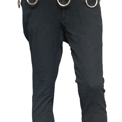 BT114  1 3/4" WIDE LARGE BONDAGE 1 1/2" RING BELT