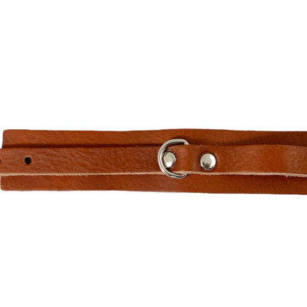 FMH117 2 1/2 " LEATHER HANDCUFF 5" LEATHER TRIGGER