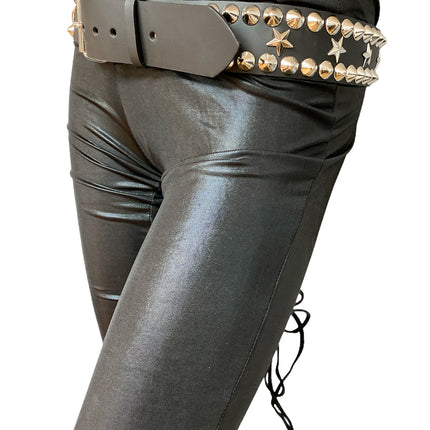 BT558 STAR ROUND STUD BELT
