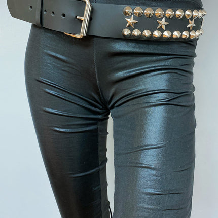 BT558 STAR ROUND STUD BELT