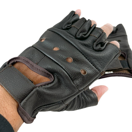 FG-PLN-BRN PAIR GLOVES