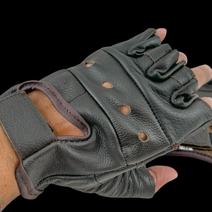 FG-PLN-BRN PAIR GLOVES
