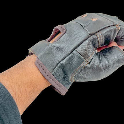 FG-PLN-BRN PAIR GLOVES