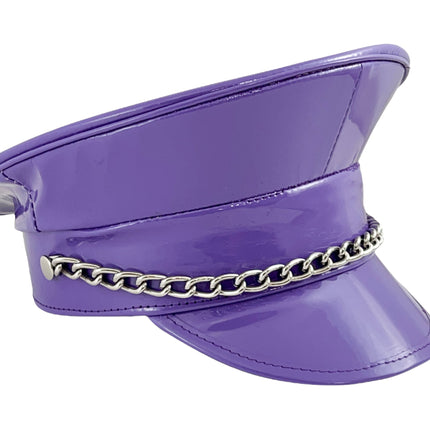 HT255 CHAIN NEON AND PASTEL COLOR CAPTAIN HAT