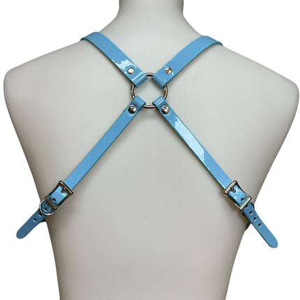 XH219 PATENT/NEON  CROSS HARNESS 1/2" WIDE