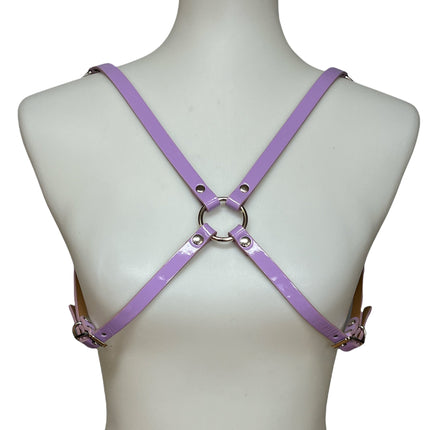 XH219 PATENT/NEON  CROSS HARNESS 1/2" WIDE