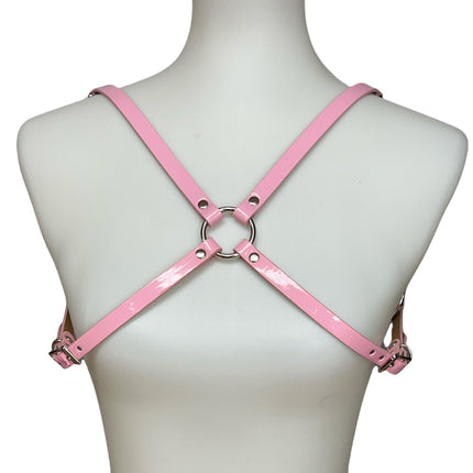 XH219 PATENT/NEON  CROSS HARNESS 1/2" WIDE