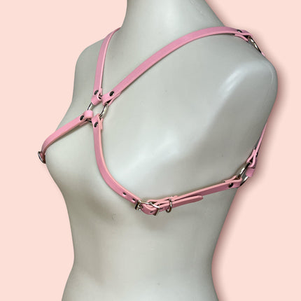 XH219 PATENT/NEON  CROSS HARNESS 1/2" WIDE