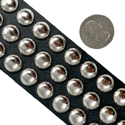 BT502 3ROW 1/2" BIG ROUND STUD BELT