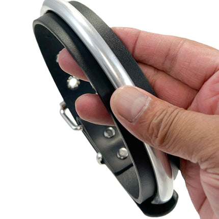 FCK422 METAL RING OVER LEATHER