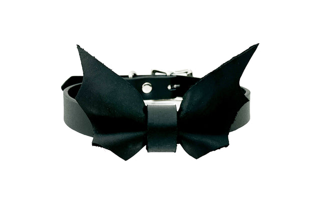 FCK505 SMALL BAT LEATHER 1/2" COLLAR