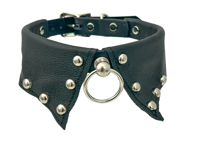 FCK503 STUDDED COLLAR BONDAGE CHOKER