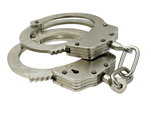 REAL GENERIC POLICE METAL HANDCUFF USA