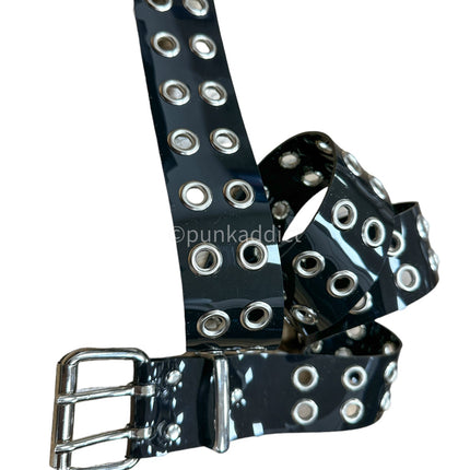 BT145VN-BLK PVC VNYL BLACK GROMMET BELT