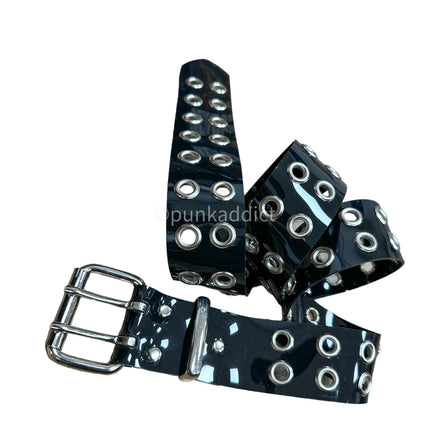 BT145VN-BLK PVC VNYL BLACK GROMMET BELT