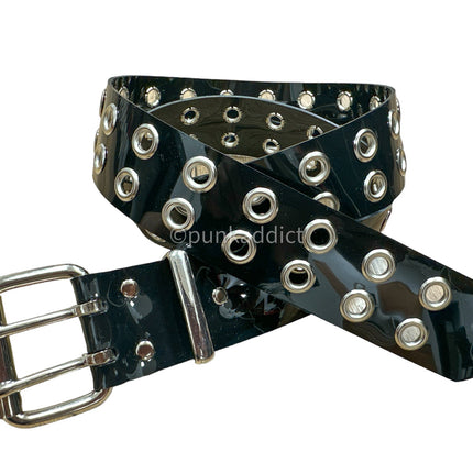 BT145VN-BLK PVC VNYL BLACK GROMMET BELT