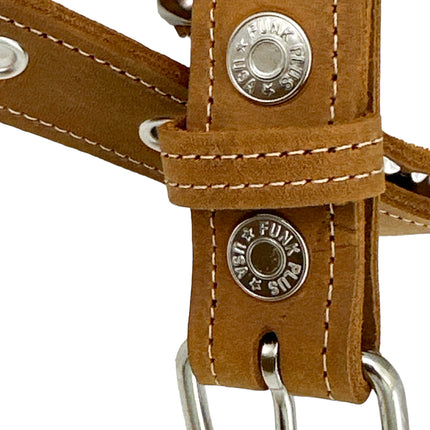 BT117D-TOB 5MM THICK DOUBLE CRAZY HORSE LEATHER