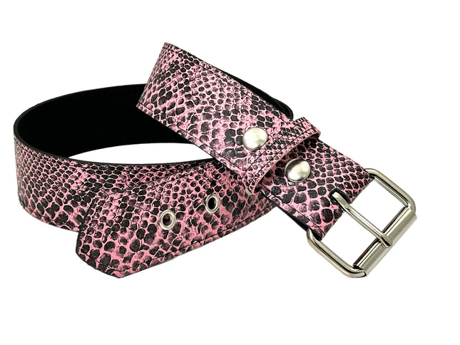 BT100-175SNK-PINK SNAKE PLAIN 1 3/4"BELT