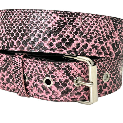 BT100-175SNK-PINK SNAKE PLAIN 1 3/4"BELT
