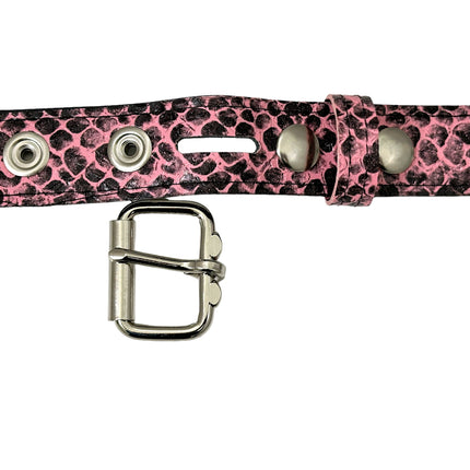 BT100-175SNK-PINK SNAKE PLAIN 1 3/4"BELT